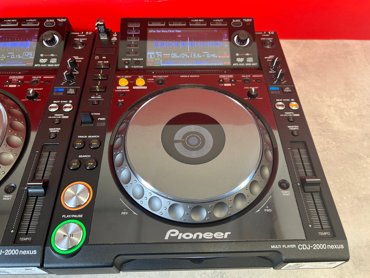 Pioneer CDJ 2000 Nexus Pair - Pre Owned