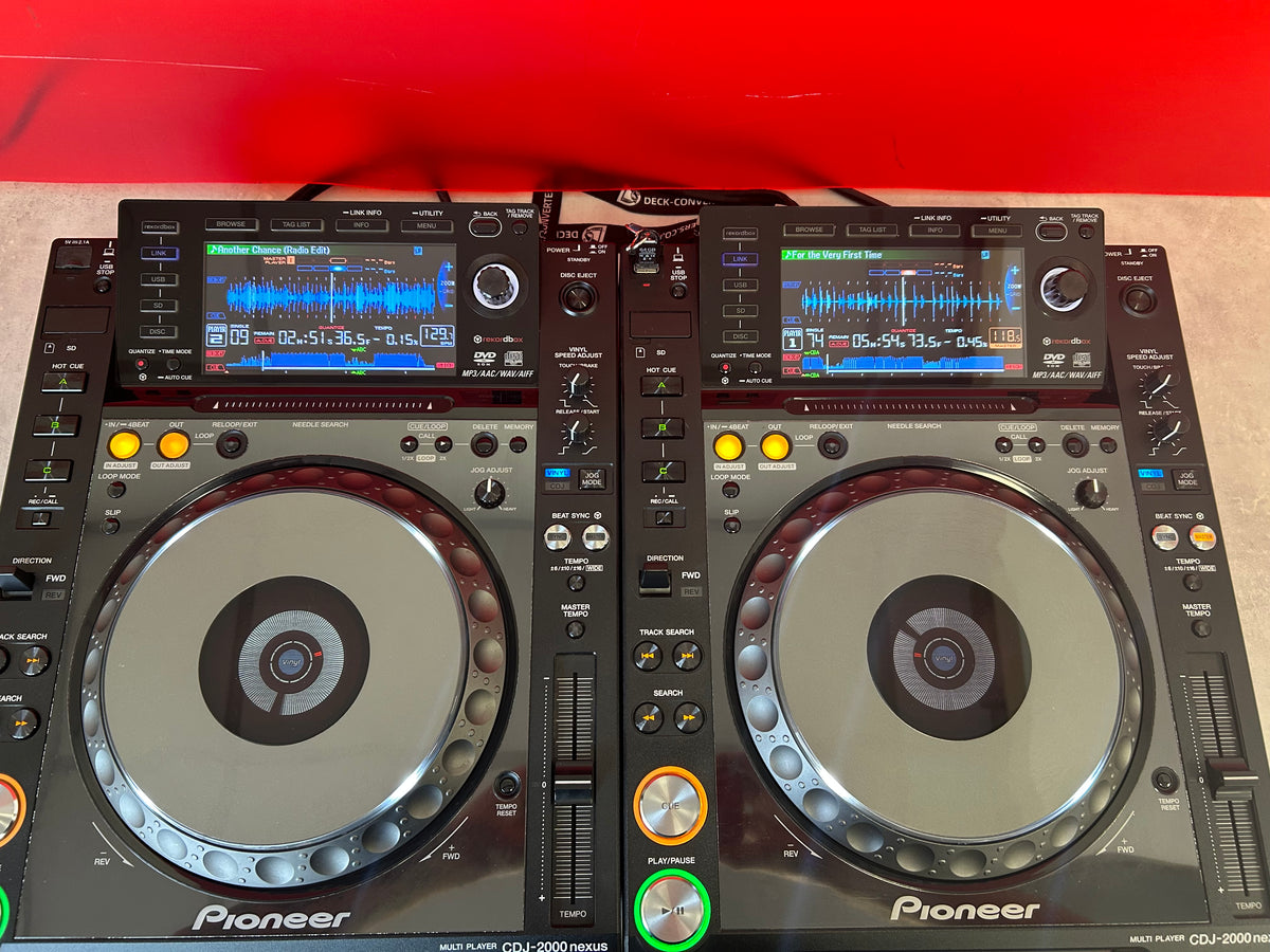 Pioneer CDJ 2000 Nexus Pair - Pre Owned