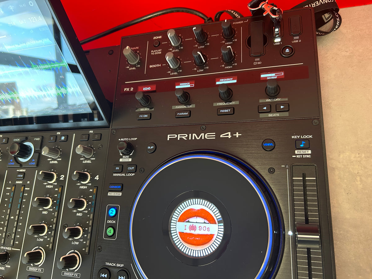 Denon DJ  Prime 4+ Standalone DJ Controller - Pre Owned