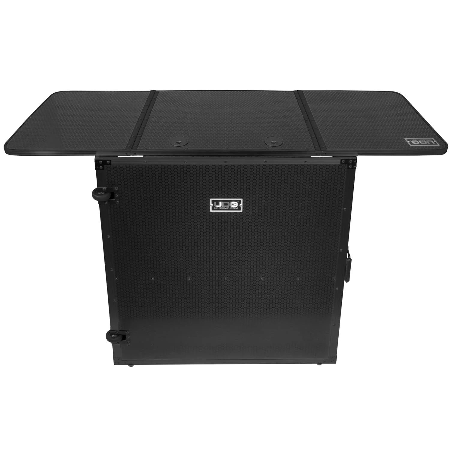 Table de DJ pliable UDG FlightCase + roulettes (noir) MK2