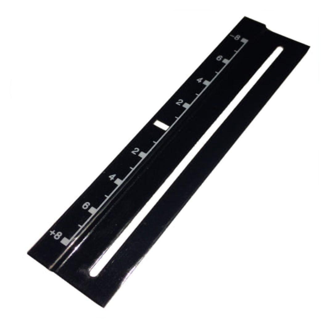 Technics Pitch Trim Decal - Black (1210)