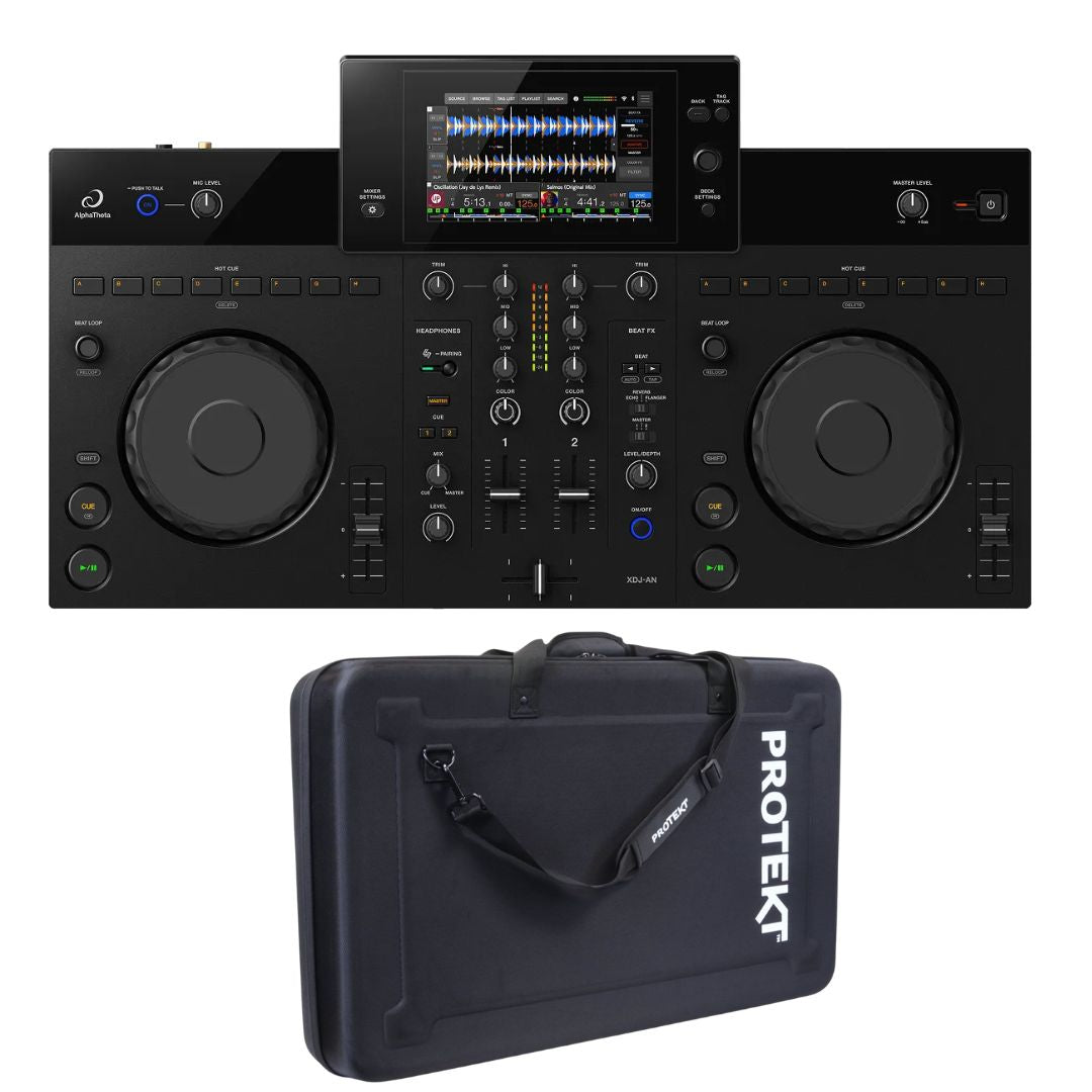 AlphaTheta XDJ-AN Standalone DJ System + Protekt Carry Case Bundle