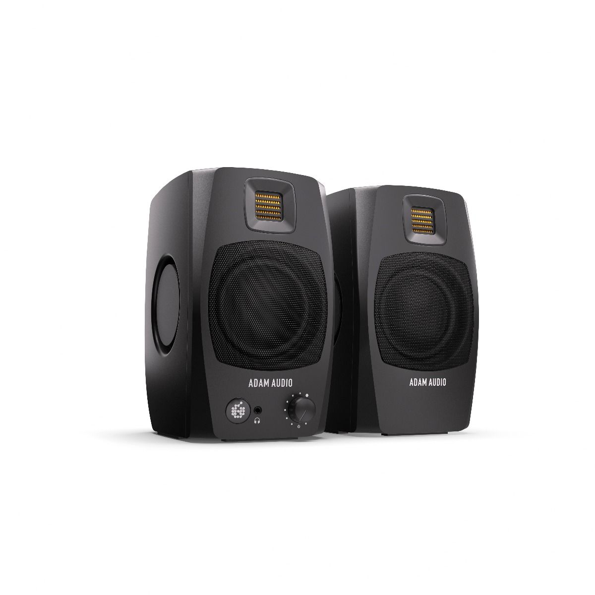 Adam Audio D3V Active Desktop Monitors - Black - Deck Converters