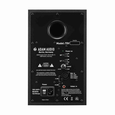 Adam Audio T5V Nearfield Studio Monitor - Deck Converters
