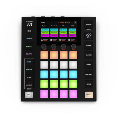 Wolfmix W1 MK3 Standalone DMX Lighting Controller for DJs & Live Performance