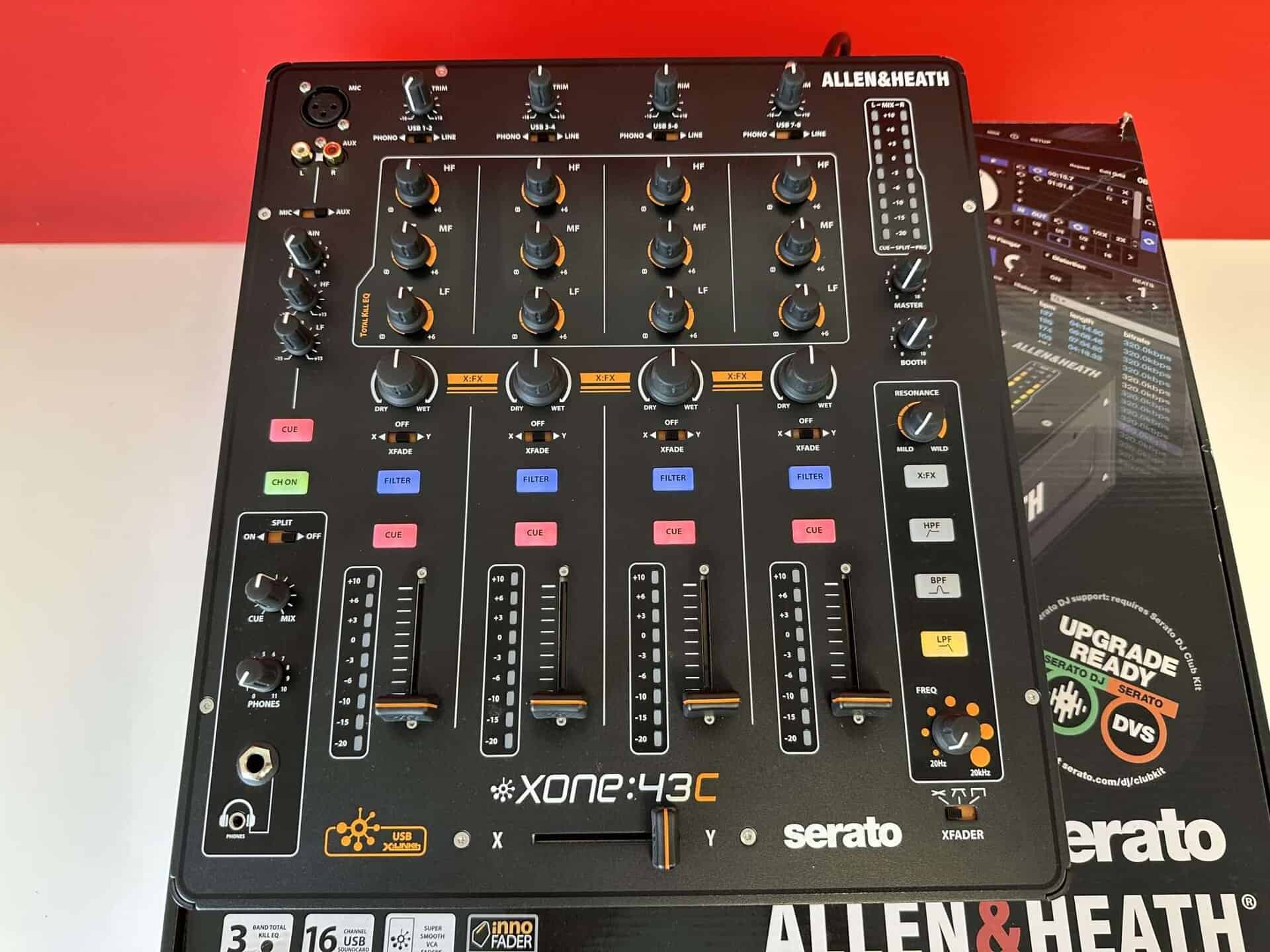 Allen & Heath Xone 43C DJ Mixer - Pre Owned - Deck Converters