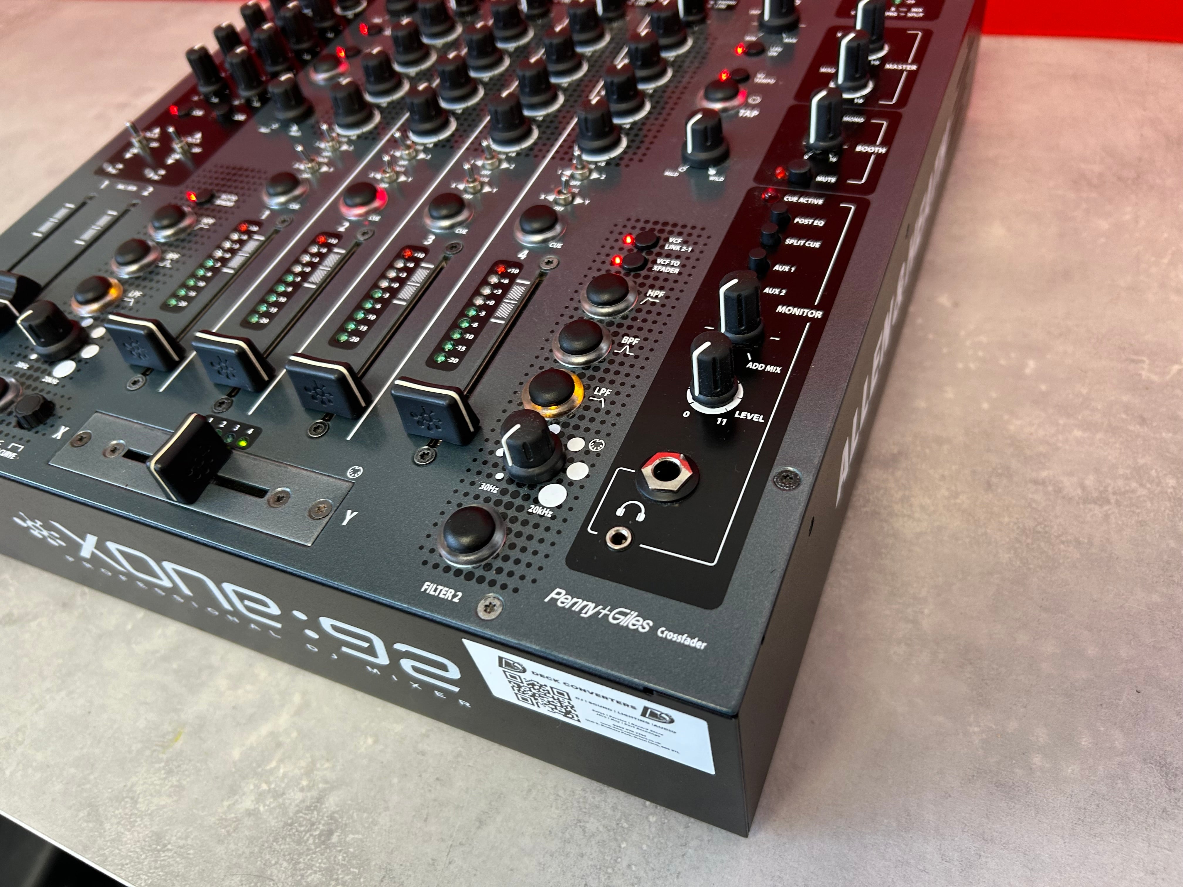 Allen & Heath Xone 92 DJ Mixer - Pre Owned - Deck Converters