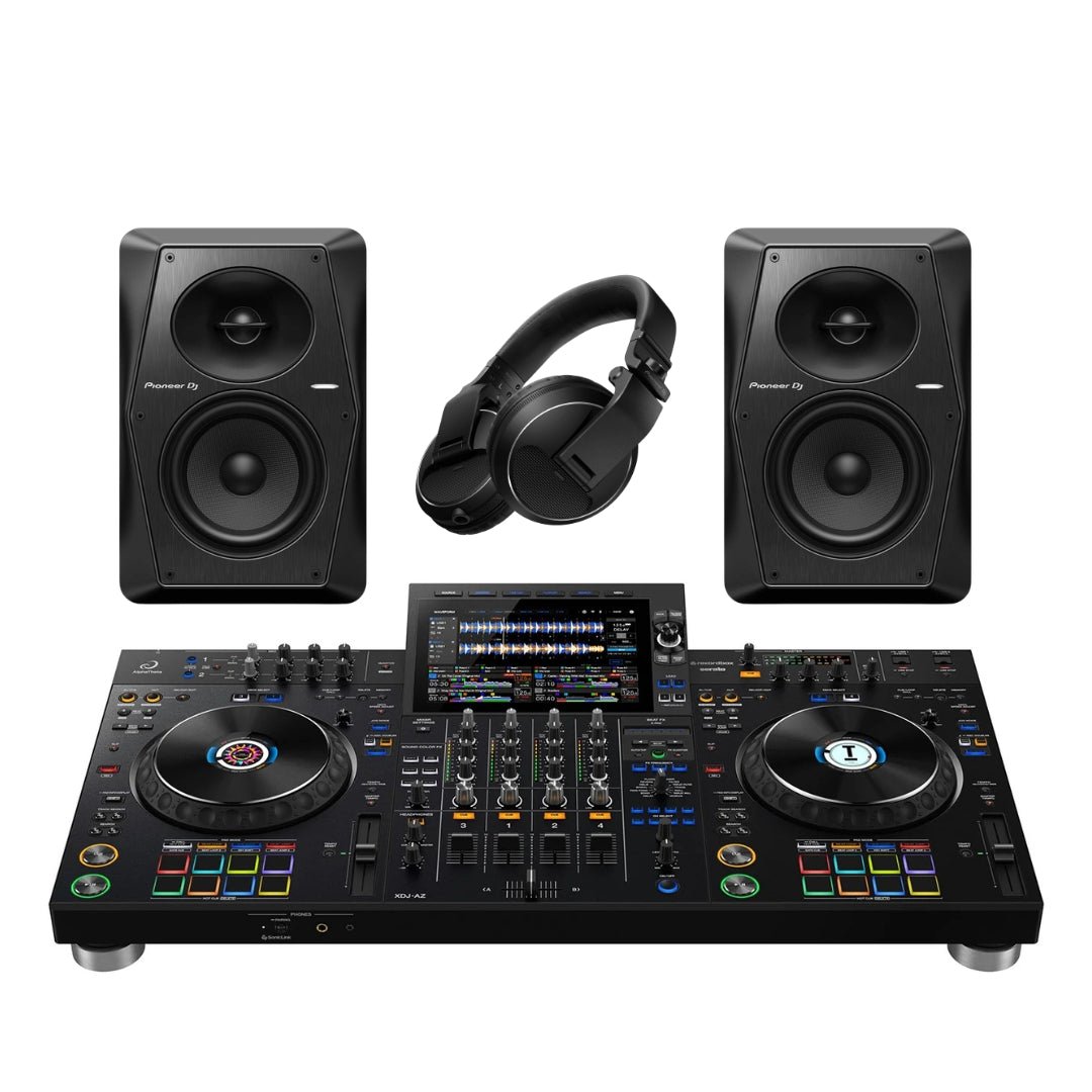 Alpha Theta XDJ AZ + VM-50 + HDJ-X5-K Bundle - Deck Converters