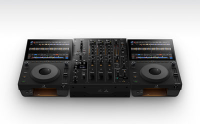 AlphaTheta CDJ-1500X Pair + DJM-V5 DJ Bundle - Deck Converters