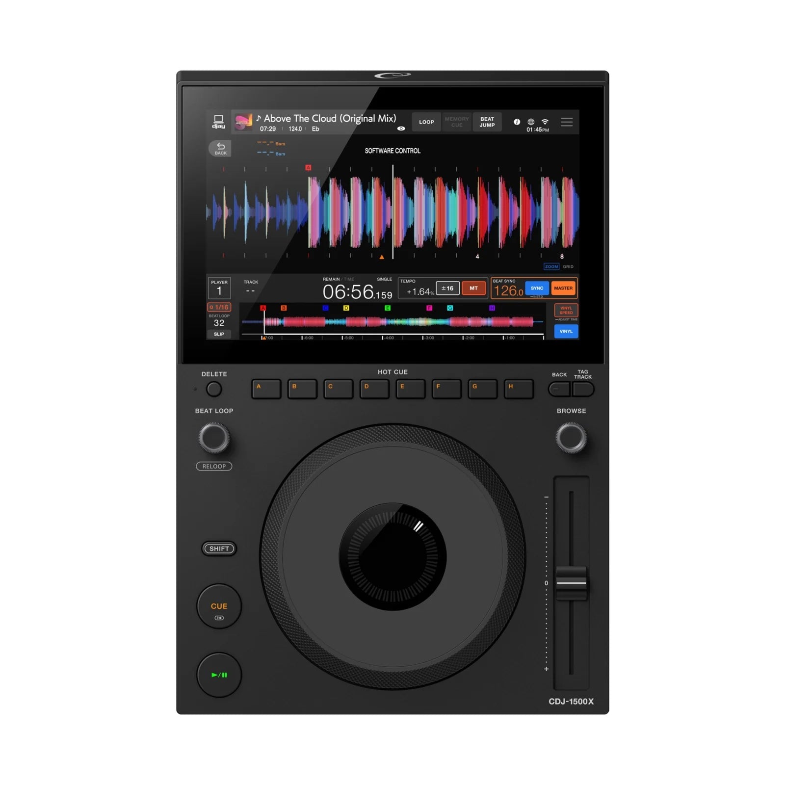 AlphaTheta CDJ-1500X Professional DJ Multi Player - Deck Converters