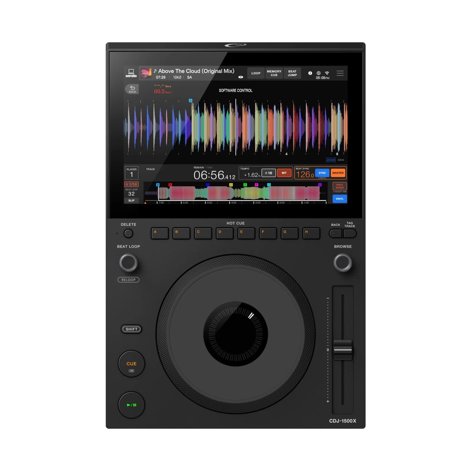 AlphaTheta CDJ-1500X Professional DJ Multi Player - Deck Converters