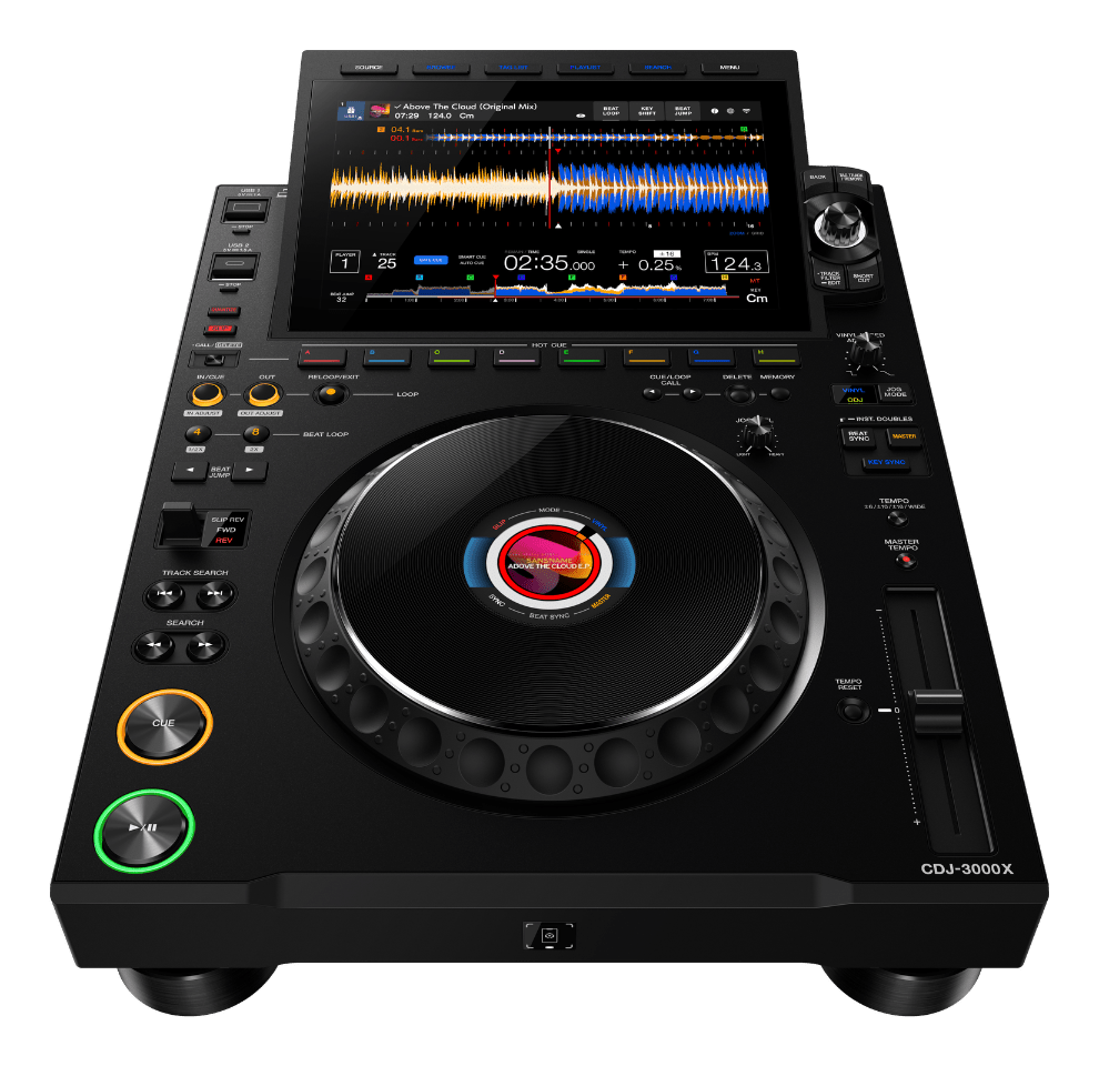 AlphaTheta CDJ - 3000X + DJM - V5 Mixer Bundle – Professional Club DJ System - Deck Converters