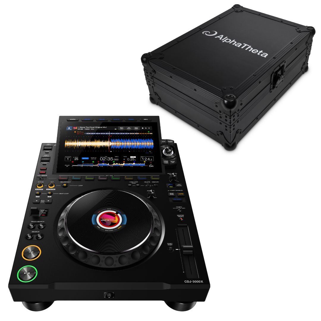 AlphaTheta CDJ 3000X + FLT-CDJ-3000X Bundle - Deck Converters