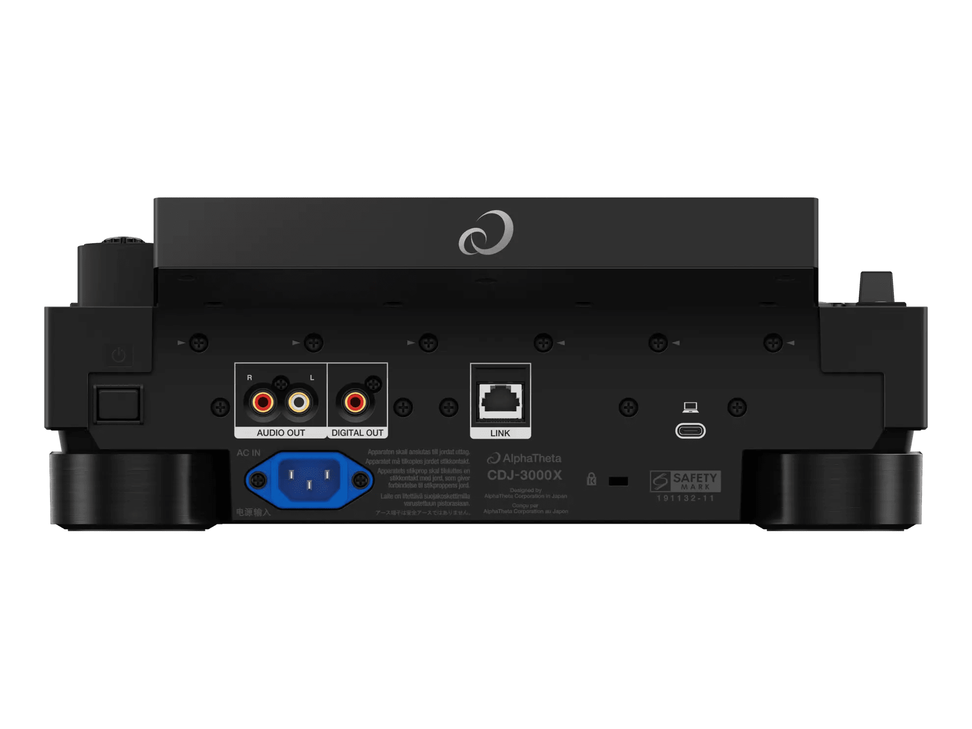 AlphaTheta CDJ 3000X Professional DJ Player - Deck Converters