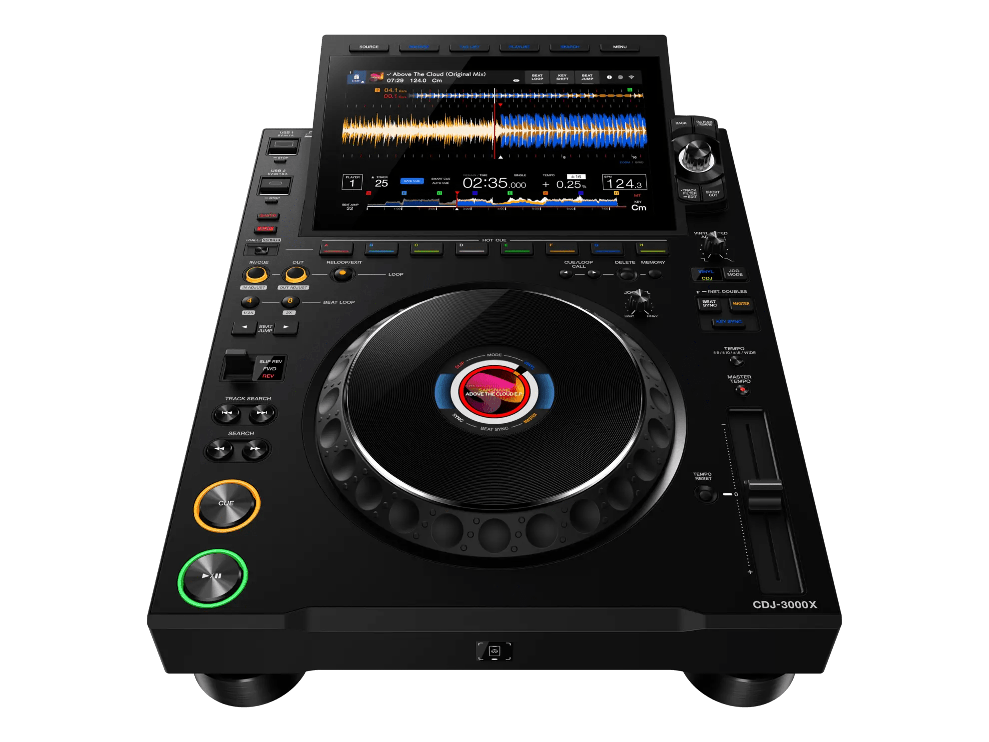 AlphaTheta CDJ 3000X Professional DJ Player - Deck Converters