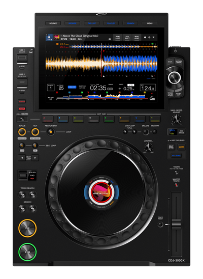 AlphaTheta CDJ-3000X Professional DJ Player B-Stock Open Box - Deck Converters