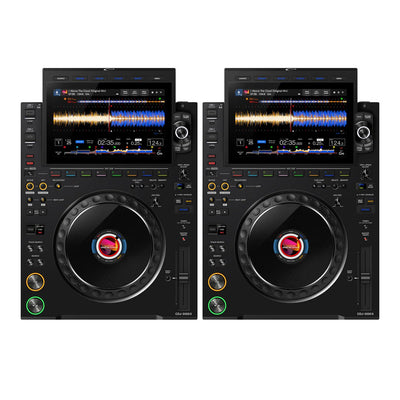 AlphaTheta CDJ3000X Professional DJ Multi Player - Pair - Deck Converters