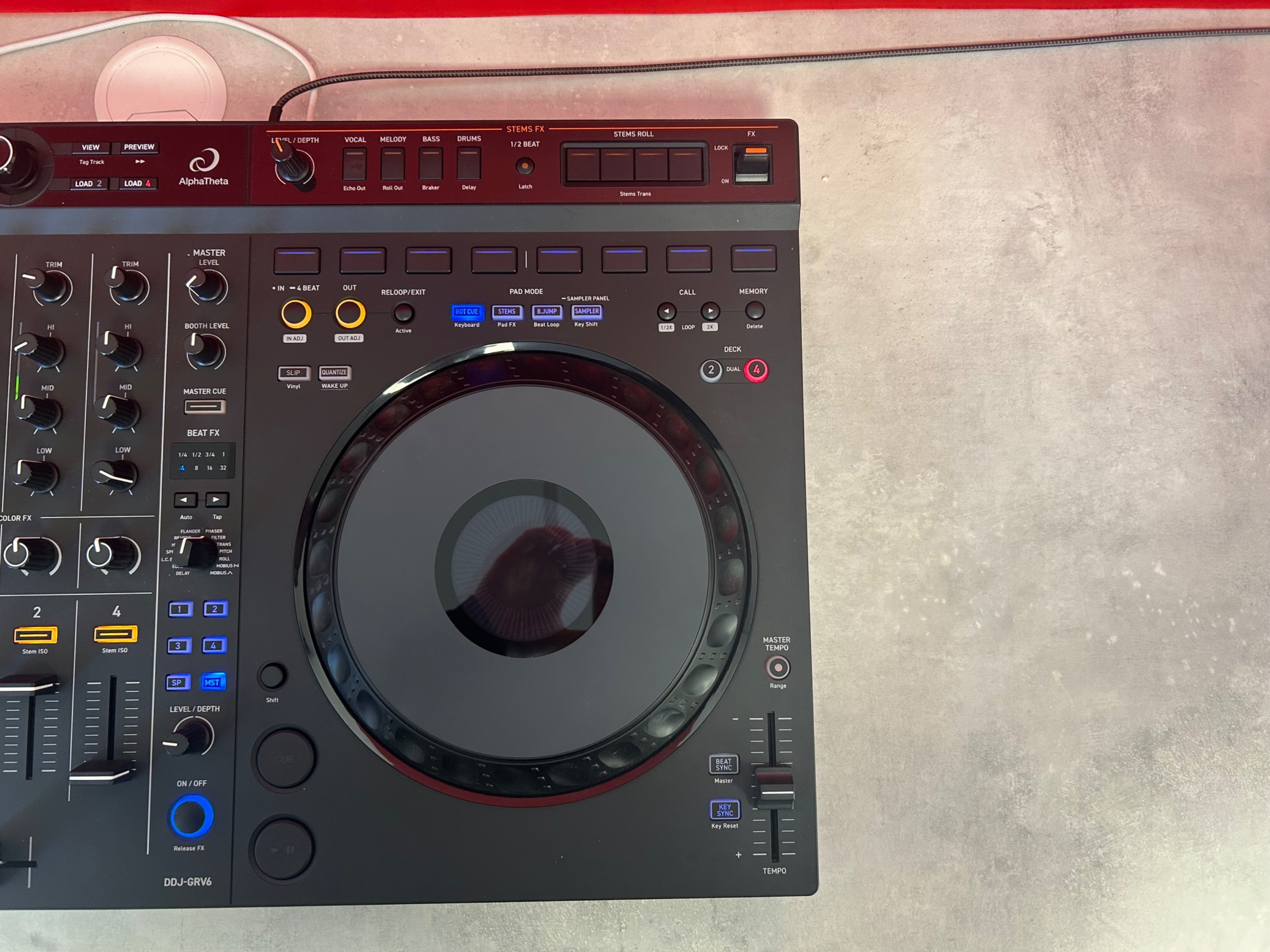 AlphaTheta DDJ - GRV6 DJ Controller - B Stock - Deck Converters