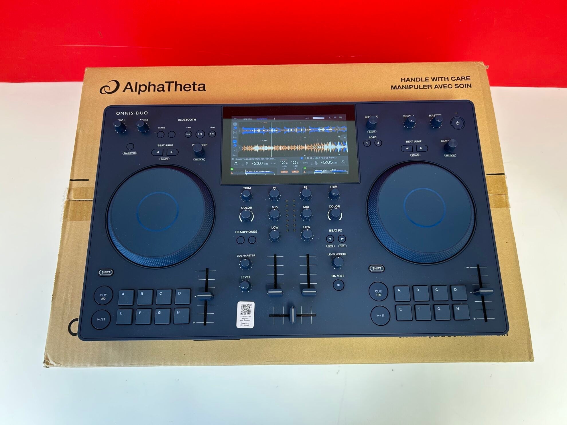 AlphaTheta OMNIS DUO 2CH Wireless All - in - One DJ System Pre Owned - Deck Converters