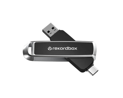 AlphaTheta rekordbox 1TB SanDisk High - Speed Dual Flash Drive, USB - A and USB - C - Deck Converters