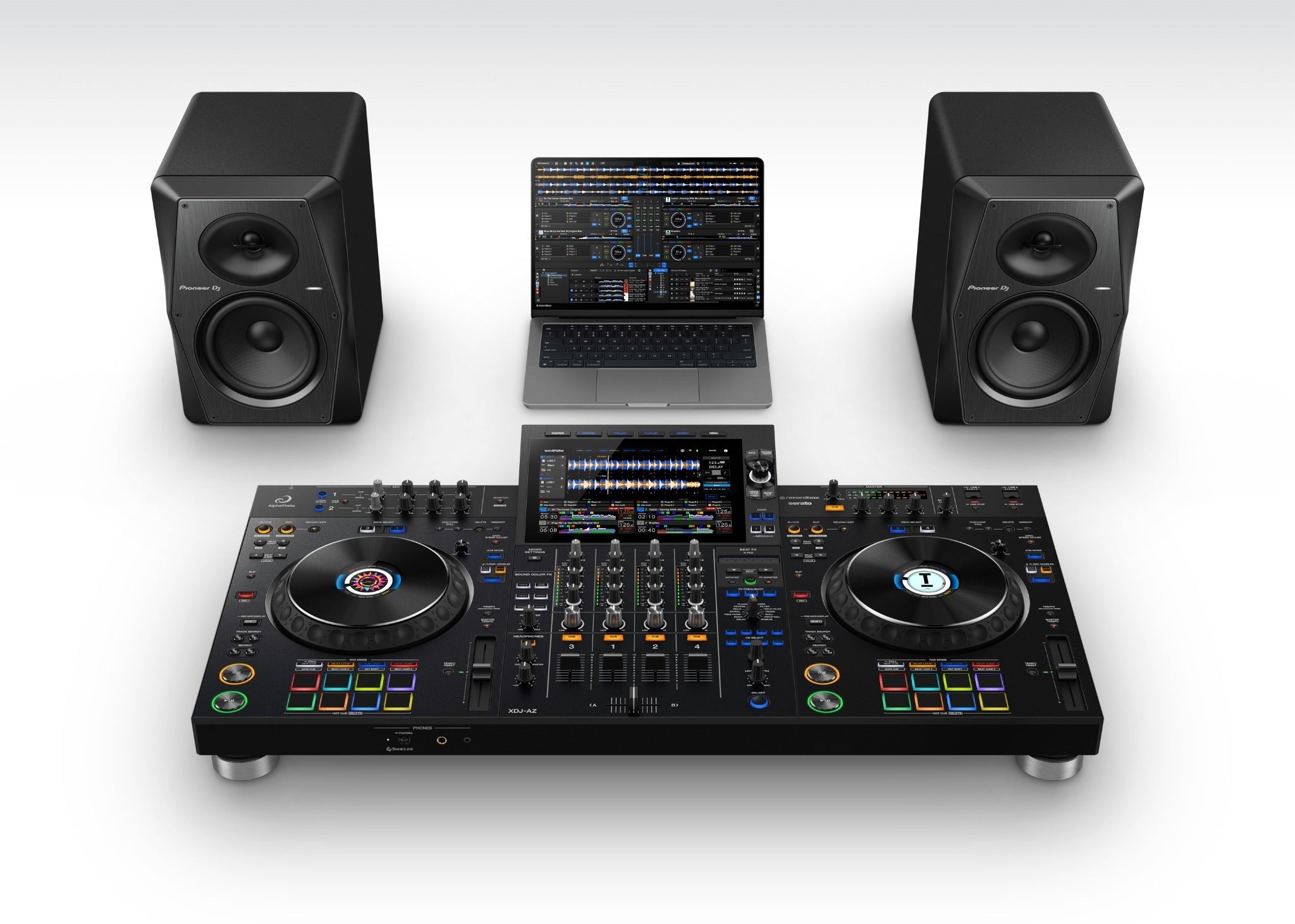 AlphaTheta XDJ-AZ 4ch All-In-One DJ Controller - Deck Converters