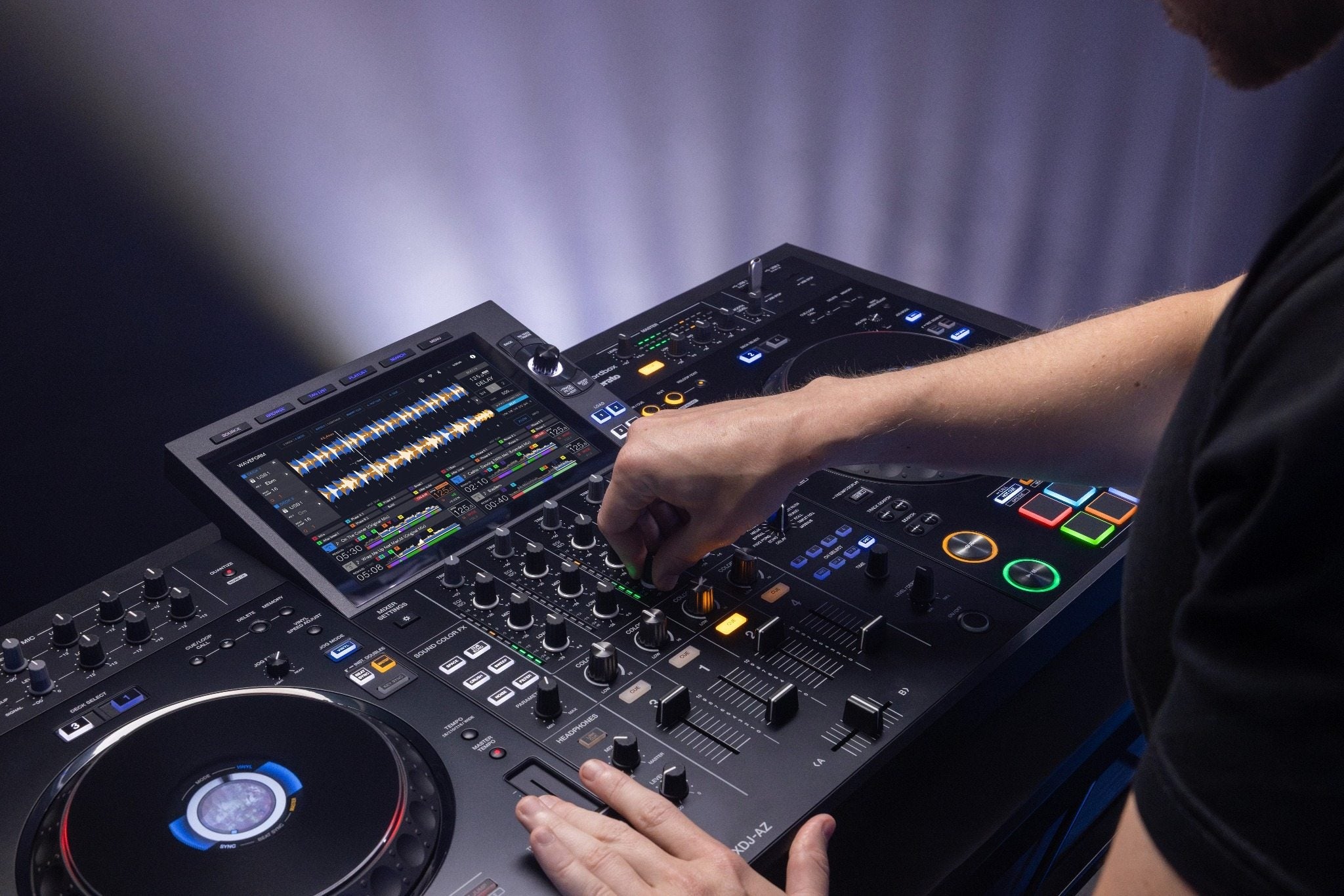 AlphaTheta XDJ-AZ 4ch All-In-One DJ Controller - Deck Converters