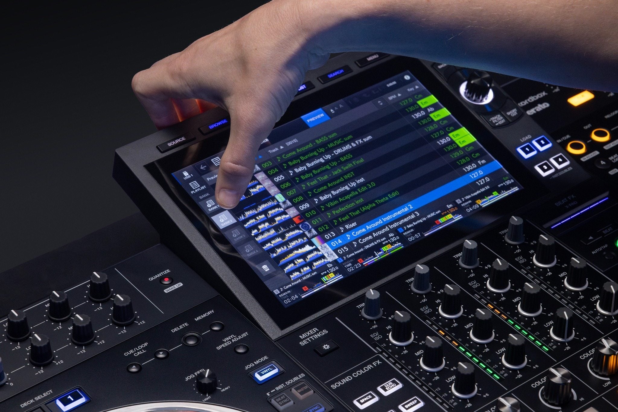 AlphaTheta XDJ-AZ 4ch All-In-One DJ Controller - Deck Converters