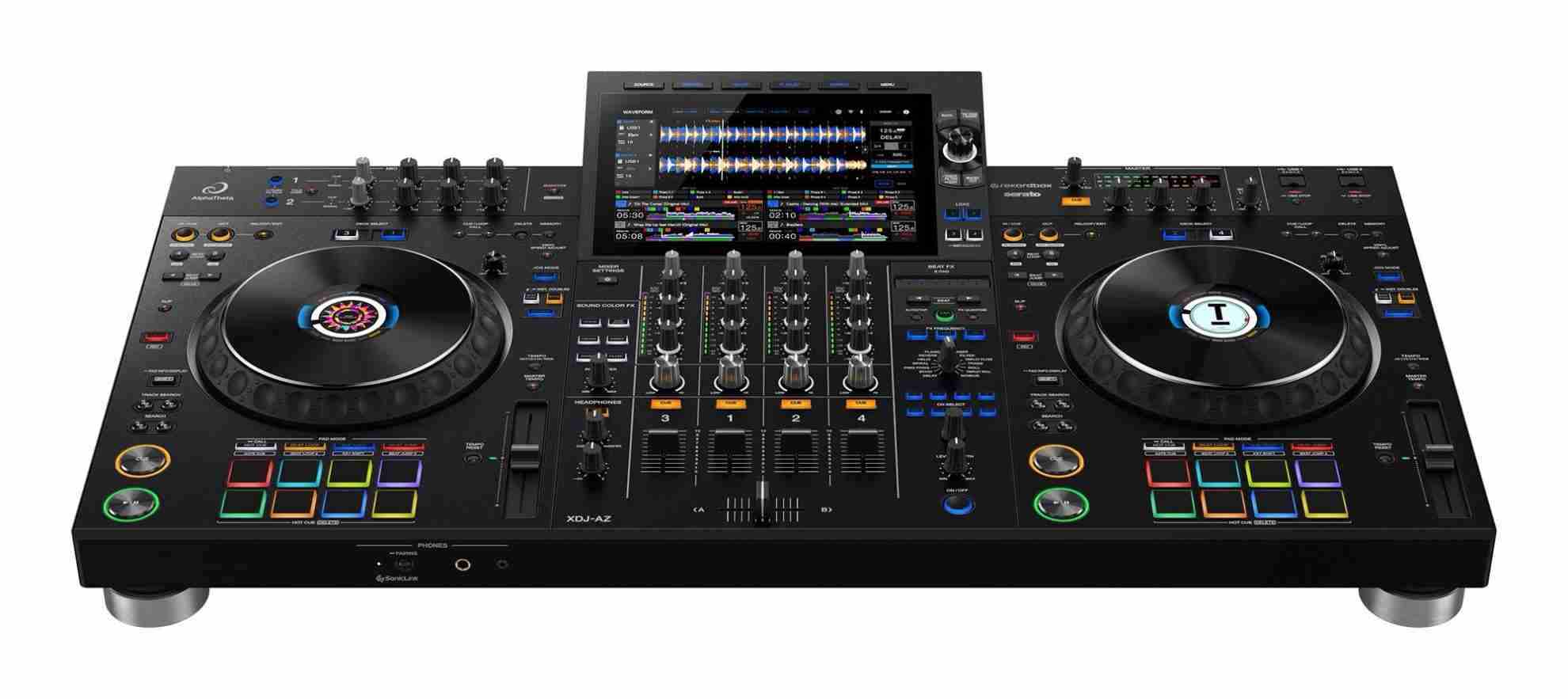 AlphaTheta XDJ AZ 4ch All In One DJ Controller - Deck Converters