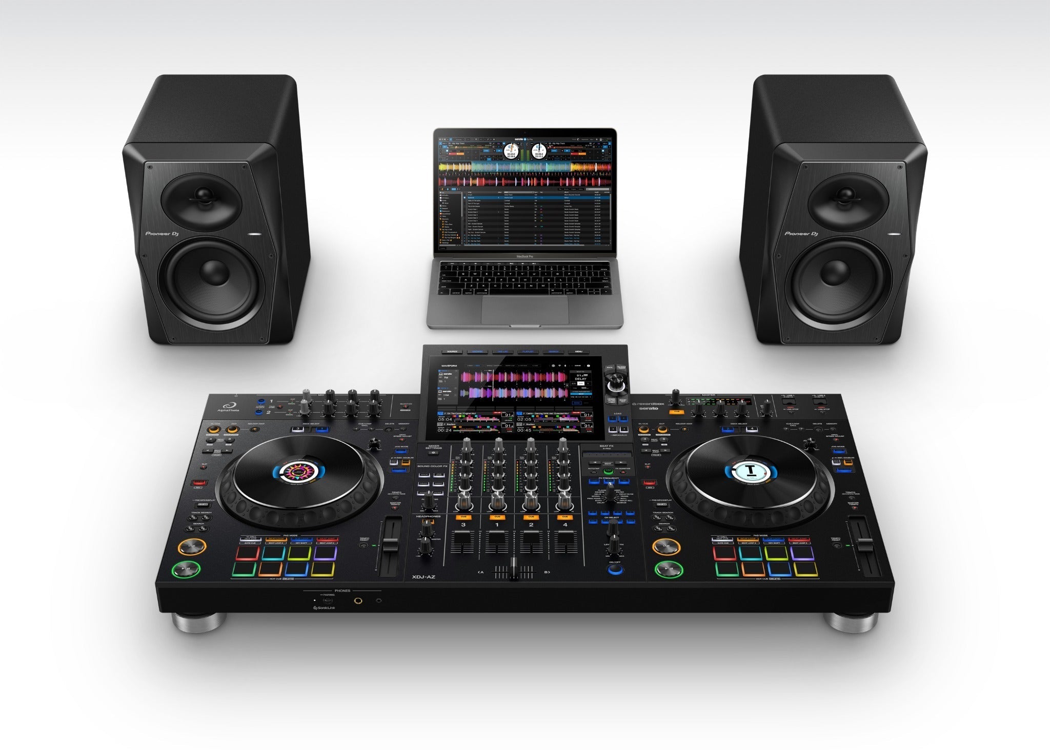 AlphaTheta XDJ-AZ 4ch All-In-One DJ Controller - Deck Converters