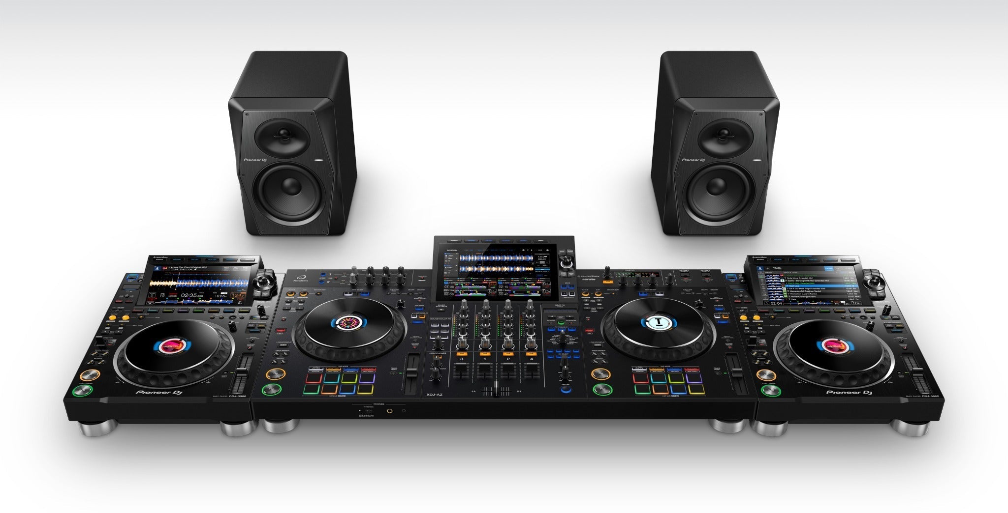 AlphaTheta XDJ-AZ 4ch All-In-One DJ Controller - Deck Converters