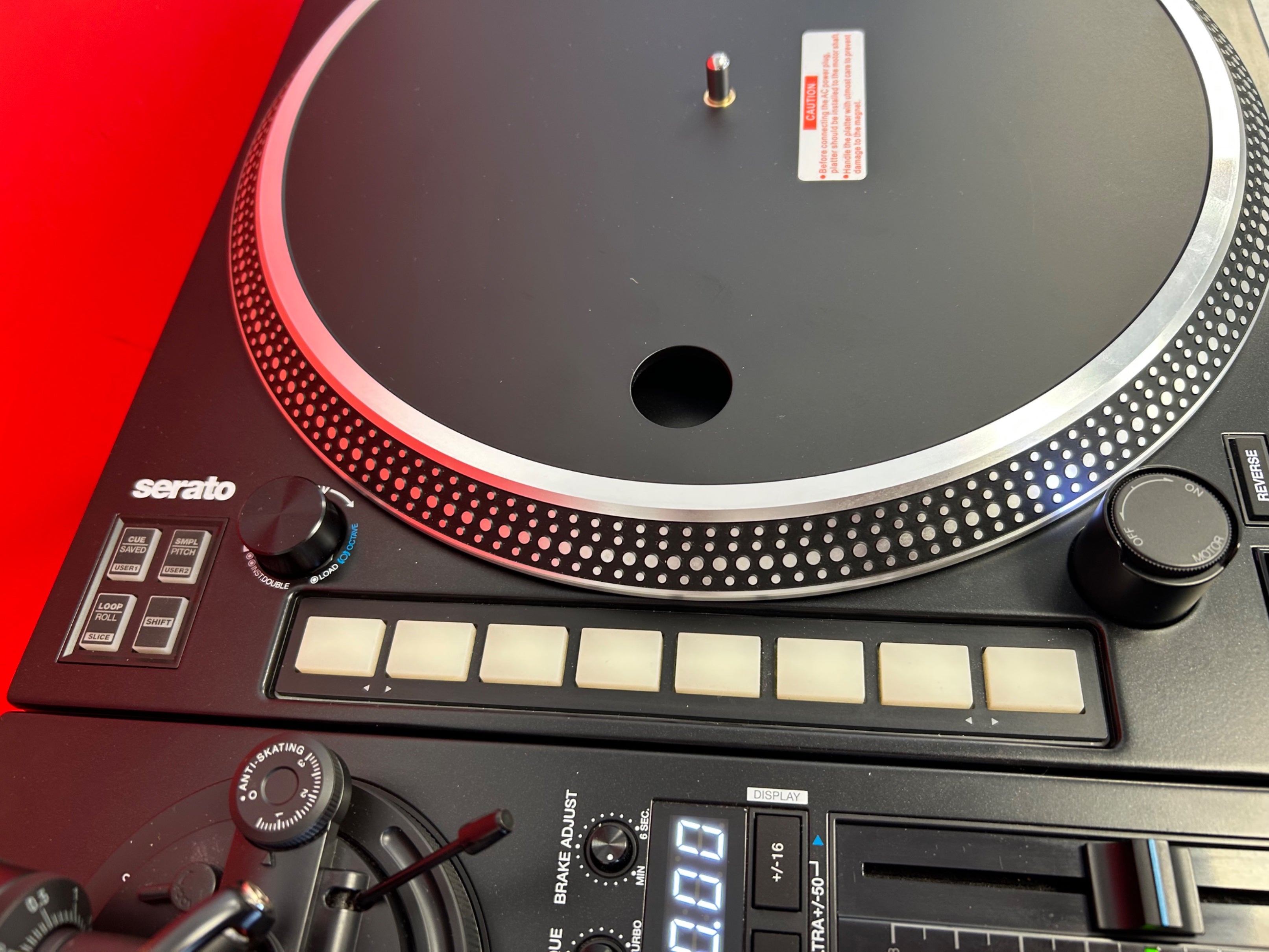 Reloop RP-8000 MK2 Direct Drive Hybrid DJ Turntable Pair - Pre Owned