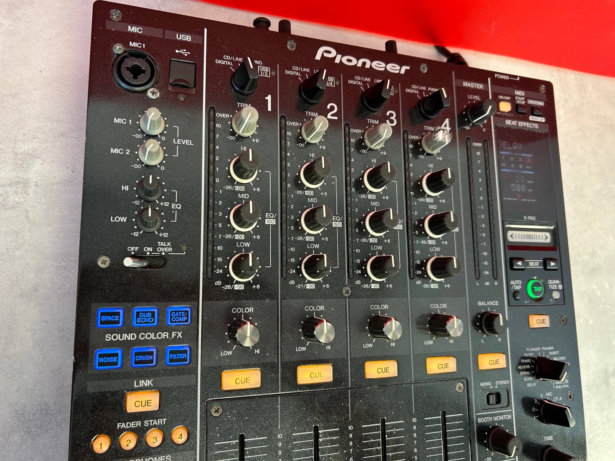 Pioneer DJ DJM-900 Nexus Mixer – Spares / Repairs