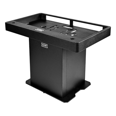 UDG Ultimate DJ Podium Workstation Black | Professional Modular DJ Podium