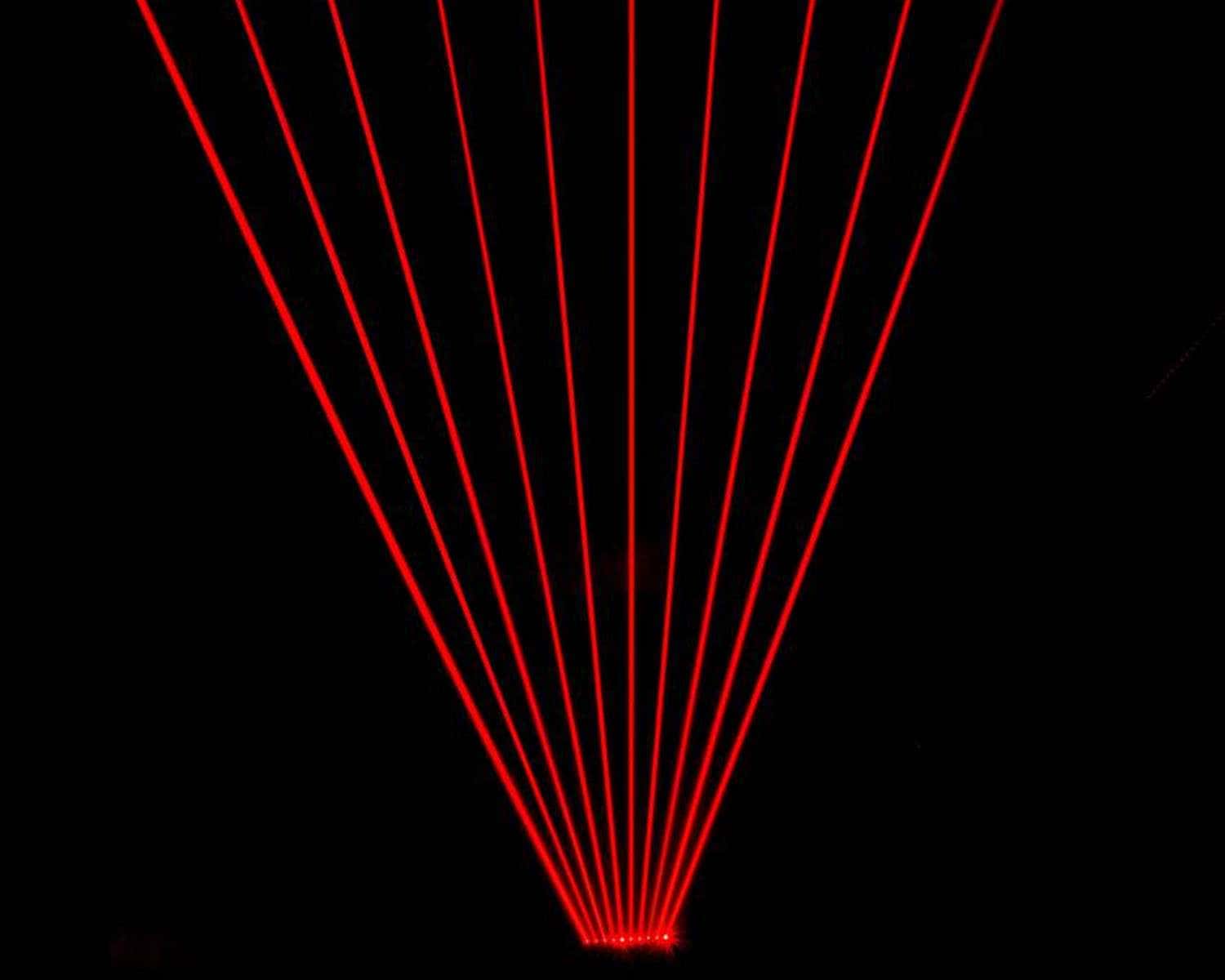 Laserworld BeamBar 10R-638 1200mW Diode Beam with 10 Red Single Lasers