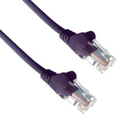CAT5e Economy UTP Patch Lead - Violet, 1.5m - Deck Converters