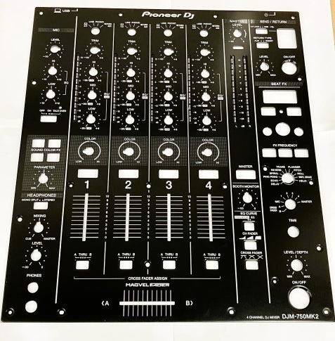 Pioneer DJ DJM 750MK2 Faceplate DEA1077