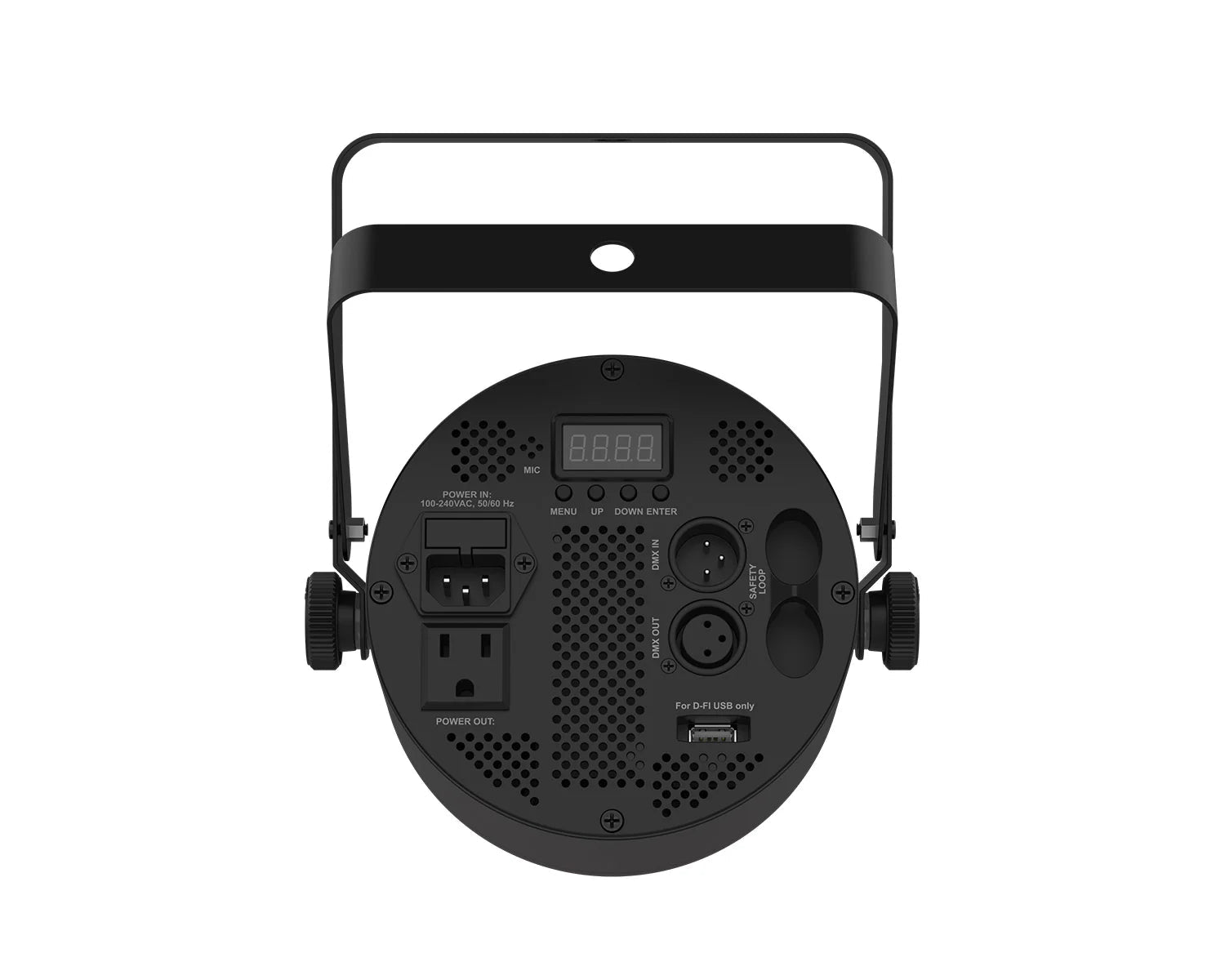Chauvet SlimPAR Q6 ILS PAR Can with 6x4W Quad - Colour RGBA LEDs - Deck Converters