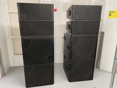 D&B V Series System V8 V Sub D12 Amps - Deck Converters