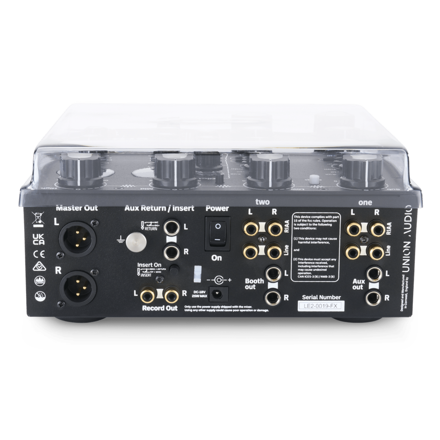 Decksaver Union Audio Orbit.2 LE / Orbit.2 LE FX Cover - Deck Converters