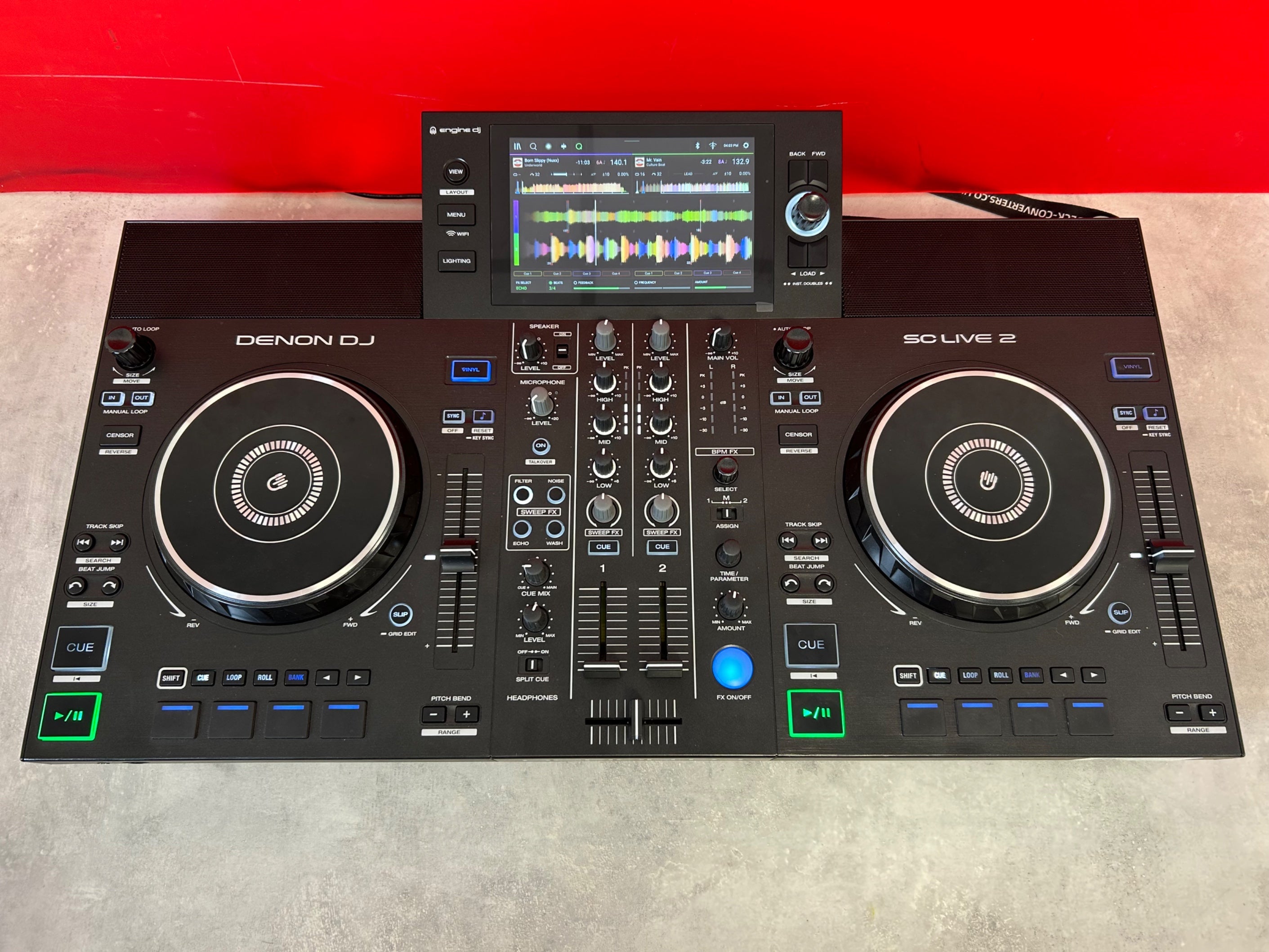 Denon DJ SC LIVE 2 - 2-Deck Standalone DJ Controller Pre Owned - Deck Converters