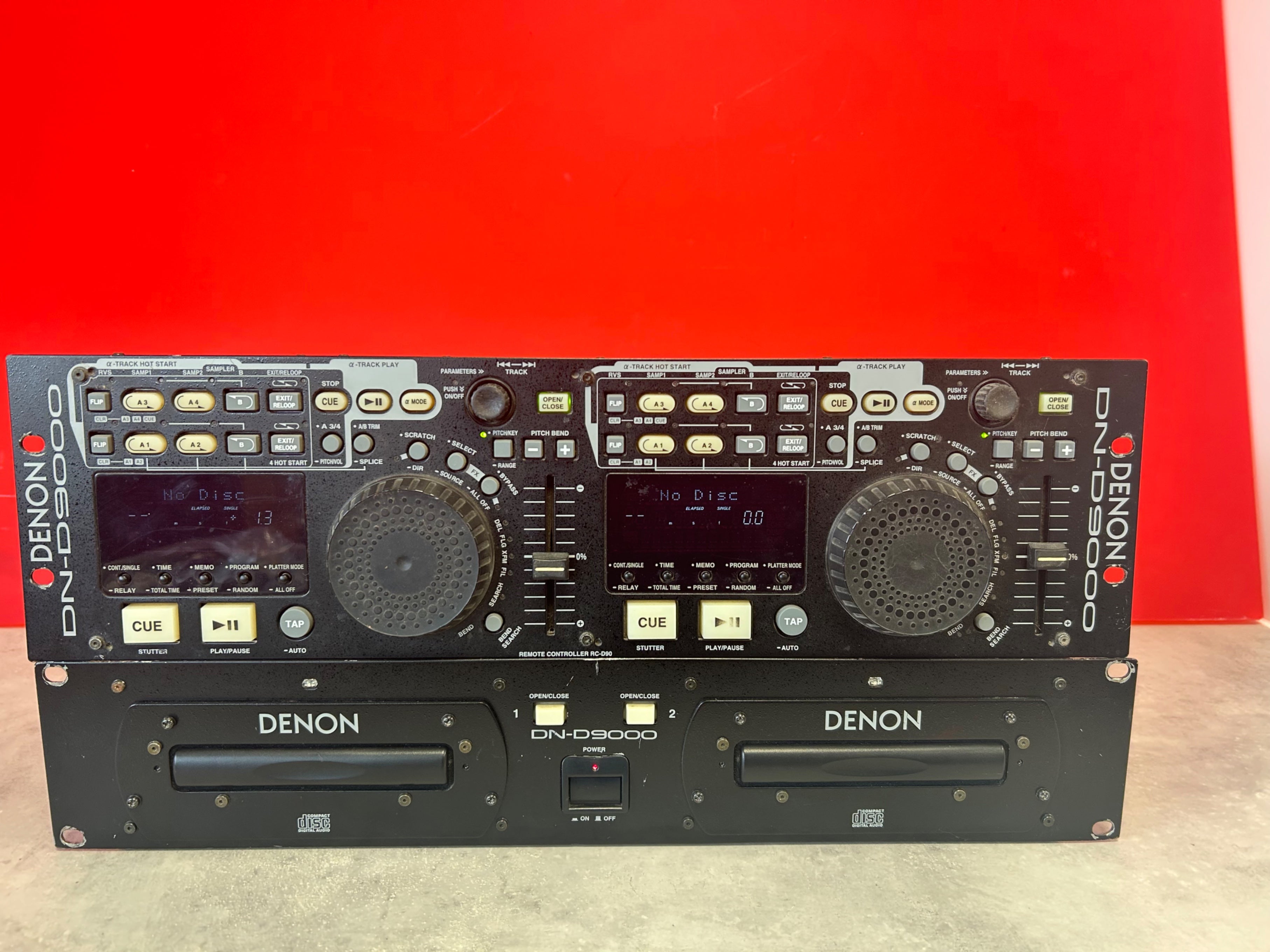 Denon DN D9000 Professional Twin CD Player - Pre Owned - Deck Converters