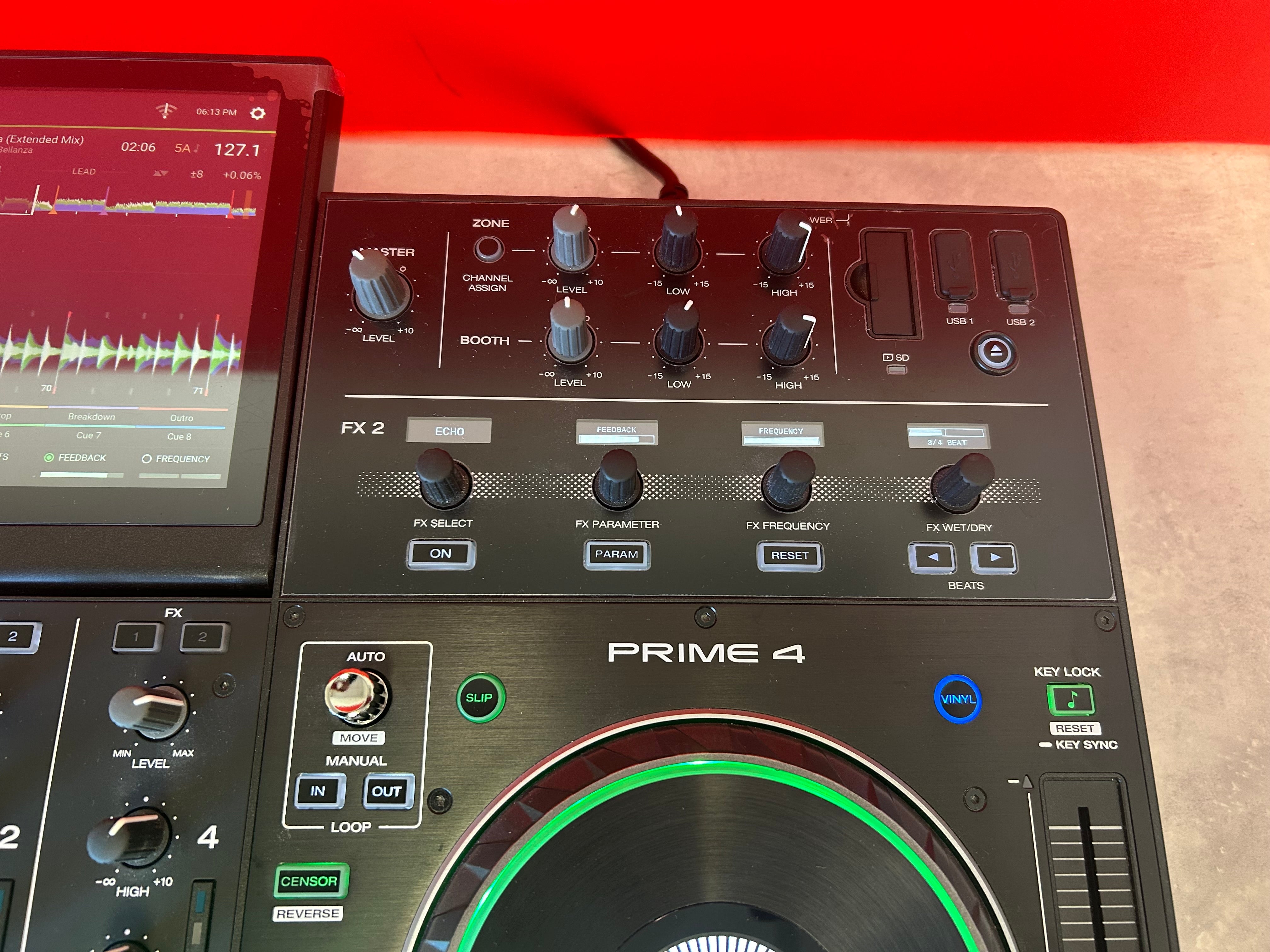 Denon Prime 4 Standalone DJ Controller - Deck Converters