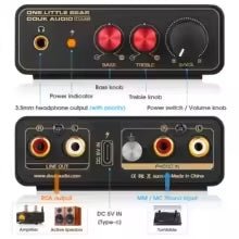 Douk Audio Turntable Phono Preamplifier With Headphone Output - Deck Converters