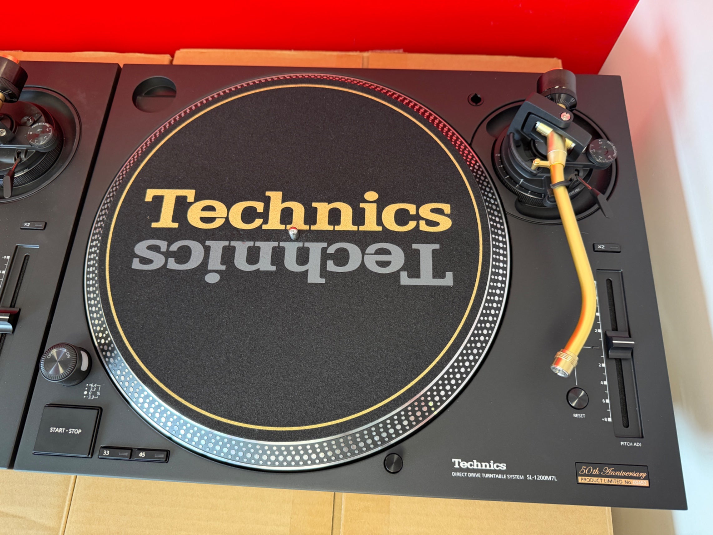 Technics SL-1200M7L Limited Edition Turntables Pair Pre-Owned
