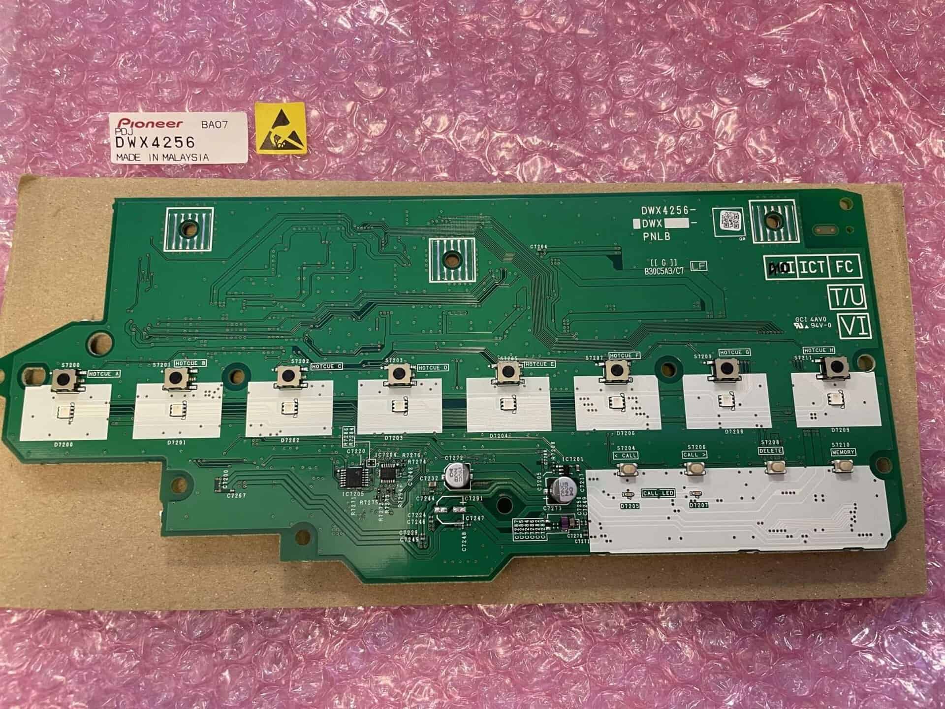 Pioneer DWX4256 pour CDJ 3000 PNLB ASSY