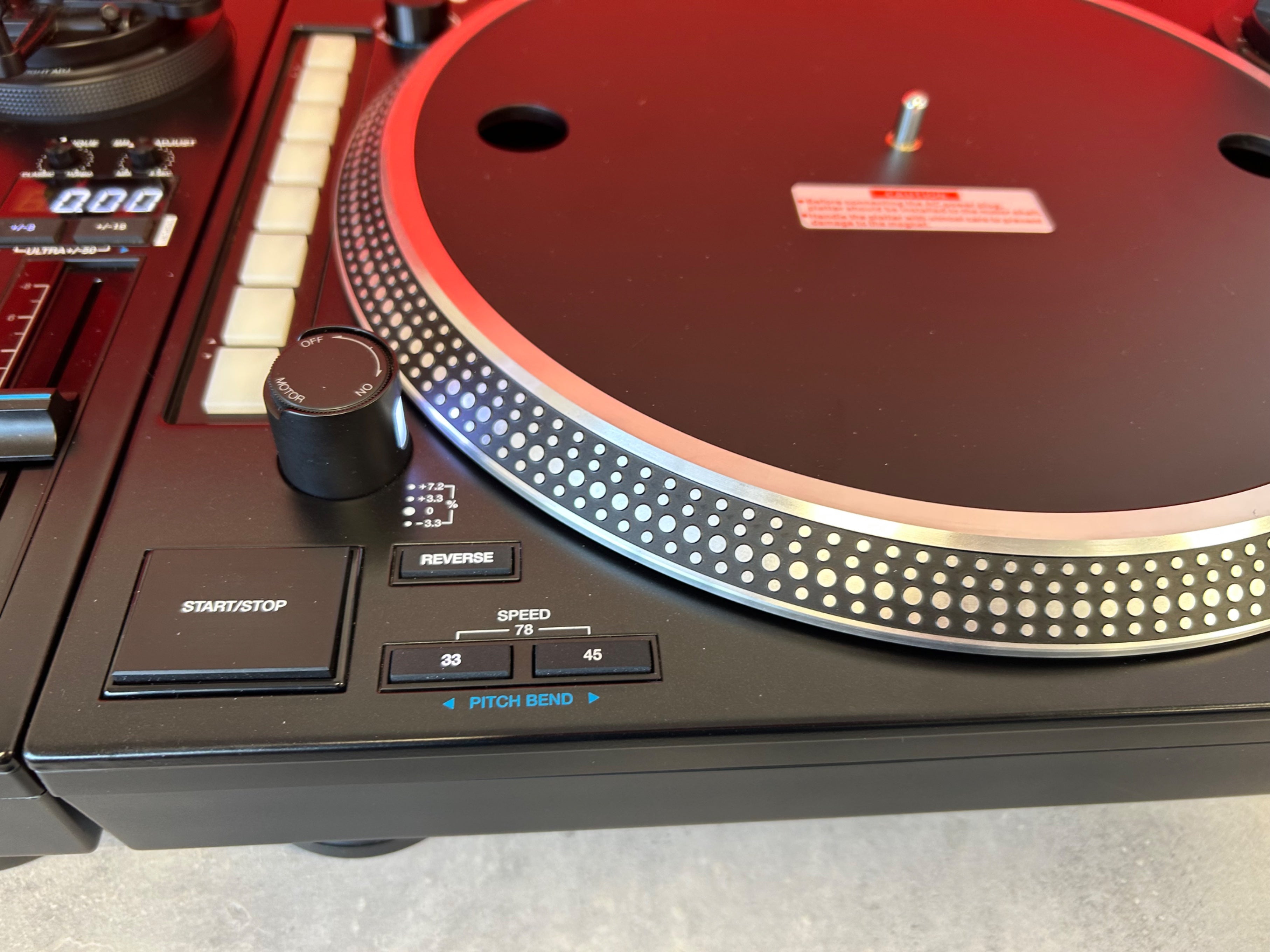Reloop RP-8000 MK2 Direct Drive Hybrid DJ Turntable Pair - Pre Owned