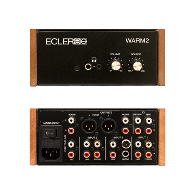 ECLER WARM2 Rotary DJ Mixer 2ch - Deck Converters