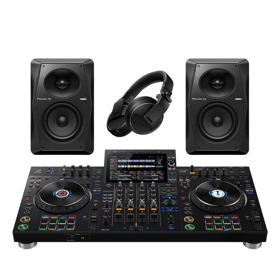 Alpha Theta XDJ AZ + VM-50 + HDJ-X5-K Bundle