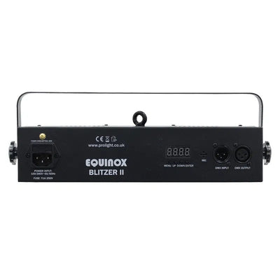 Equinox Blitzer II LED Strobe White - Deck Converters
