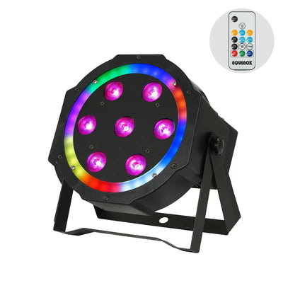Equinox Eclipse Slim Profile Par LED Light - Deck Converters